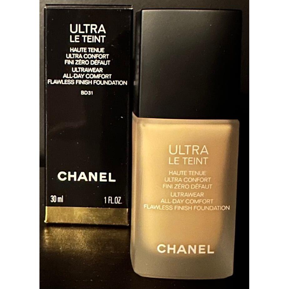 Chanel Ultra LE Teint Ultrawear Flawless Finish Foundation BD31 1 oz