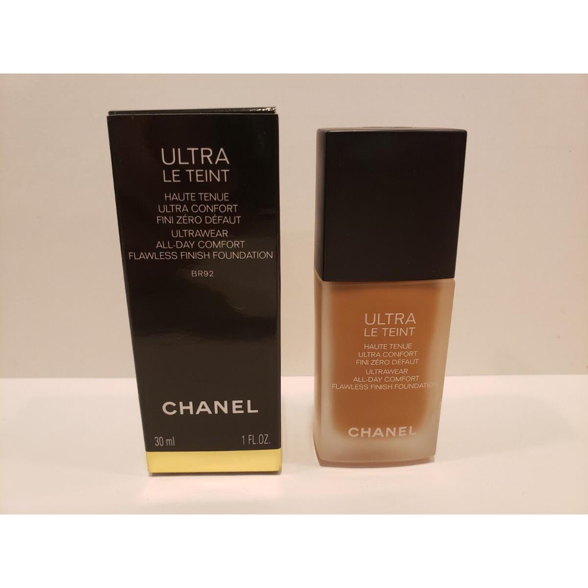 Chanel Ultra Le Teint Ultrawear All Day Comfort Flawless Liquid Foundation BR92