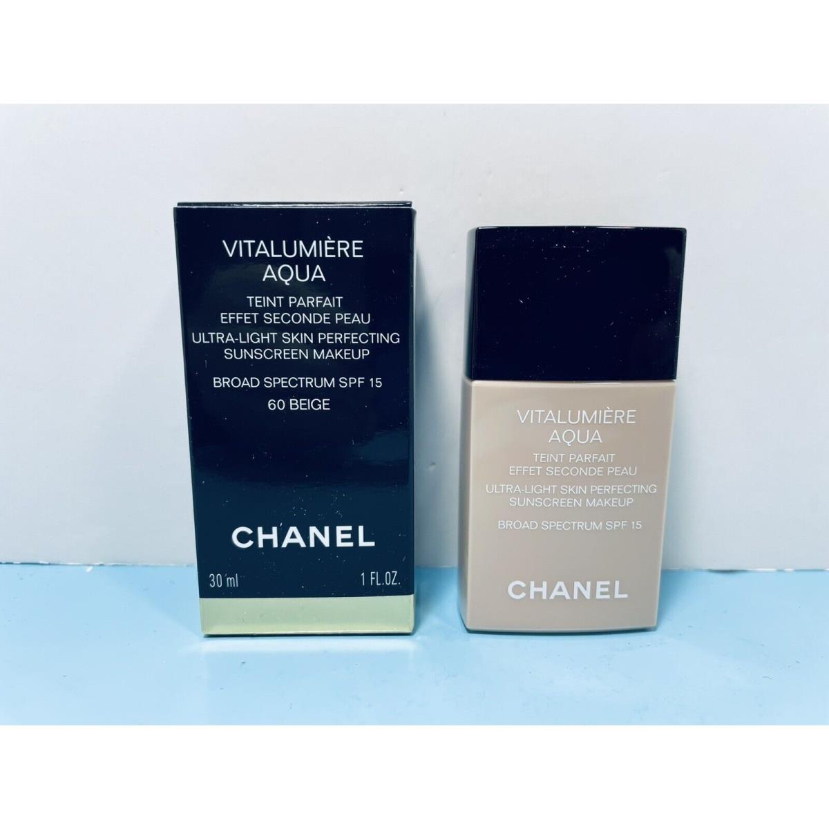 Chanel - Ultra Light Skin Perfecting Sunscreen Makeup - 60 Beige - 1 OZ - Boxed