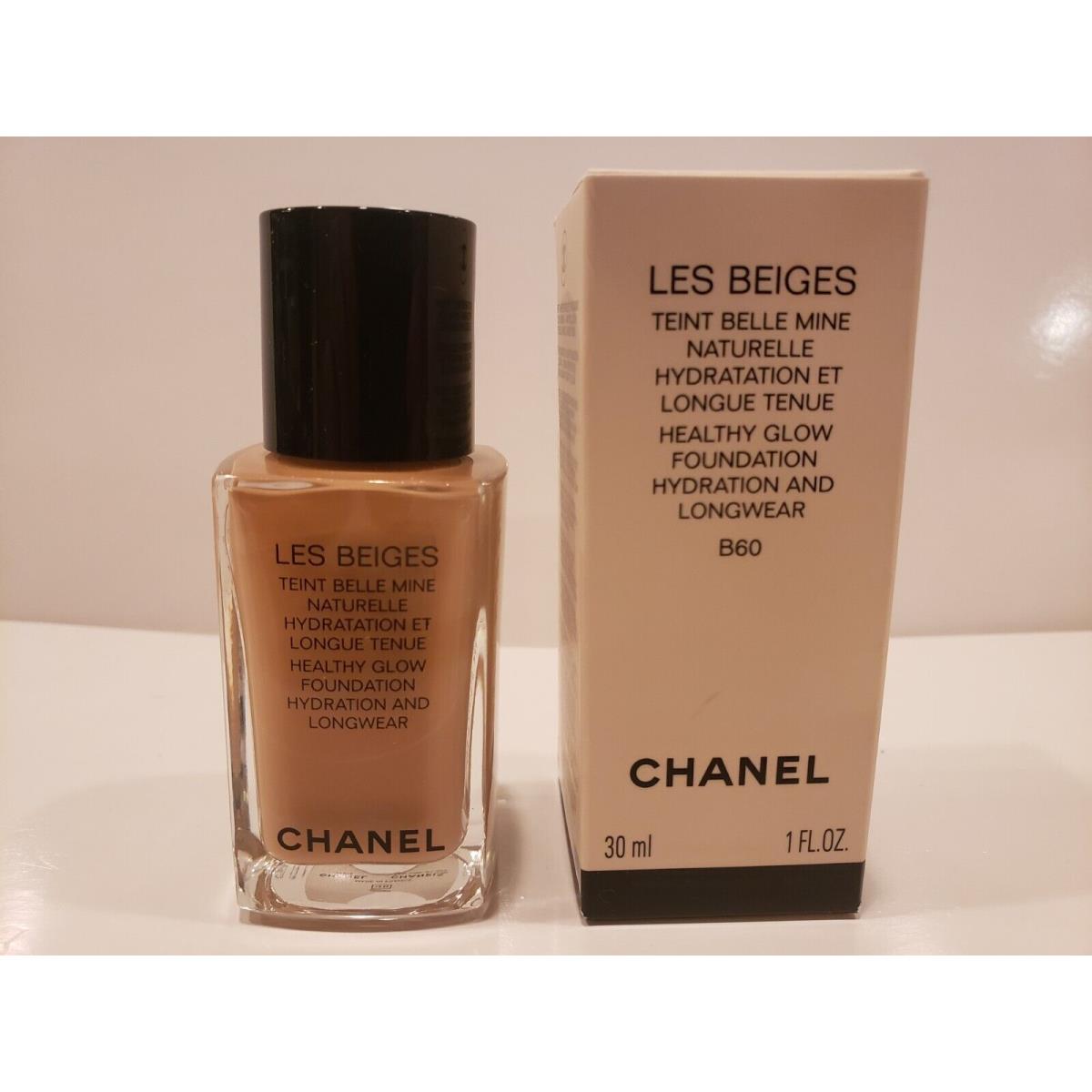 Chanel Les Beiges Healthy Glow Liquid Foundation B60 1 oz