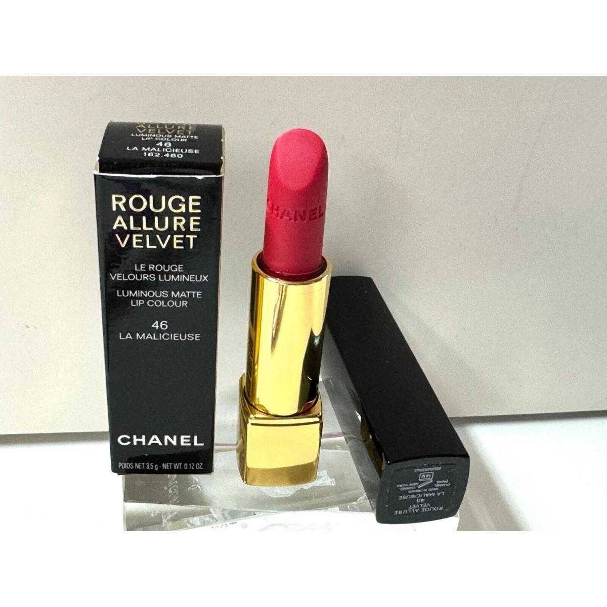 1 x LA Malicieuse 46 By Chanel Rouge Allure Le Rouge Velours Lumineux Lip