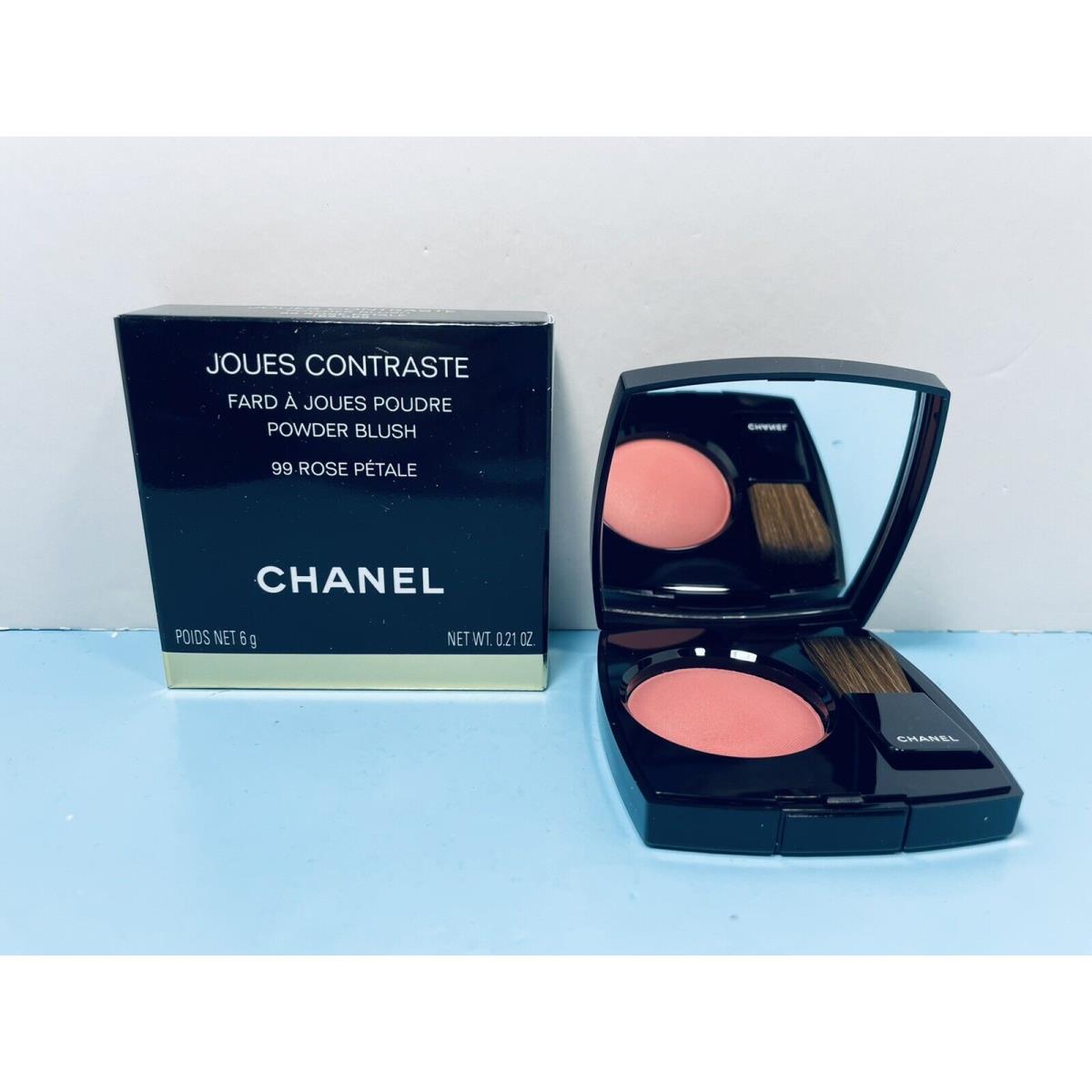 Chanel - Joues Contraste - Powder Blush - 99 Rose Petale - 0.21 OZ - Boxed