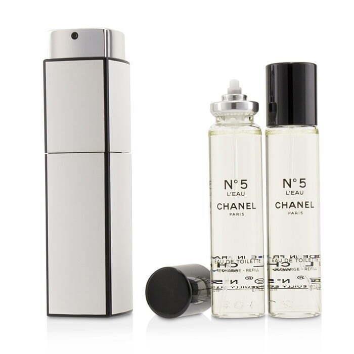 Chanel No.5 L`eau Twist and Spray Eau de Toilette Purse Spray 2 oz Total: a 20ml