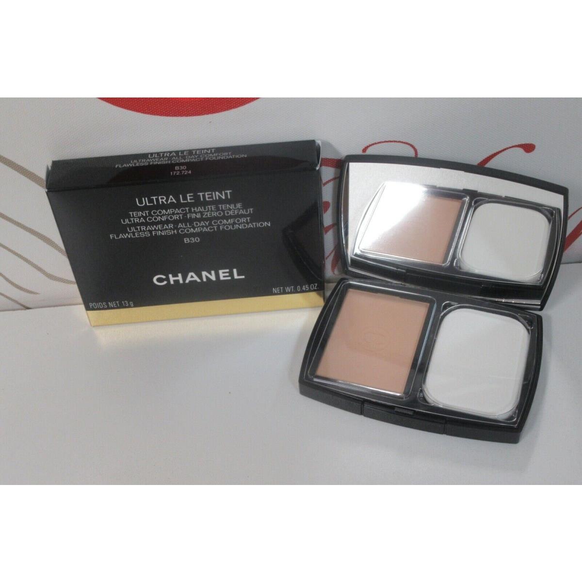 Chanel Ultrawear All Day Comfort Flawless Finish Compact Foundation B30 0.45 OZ