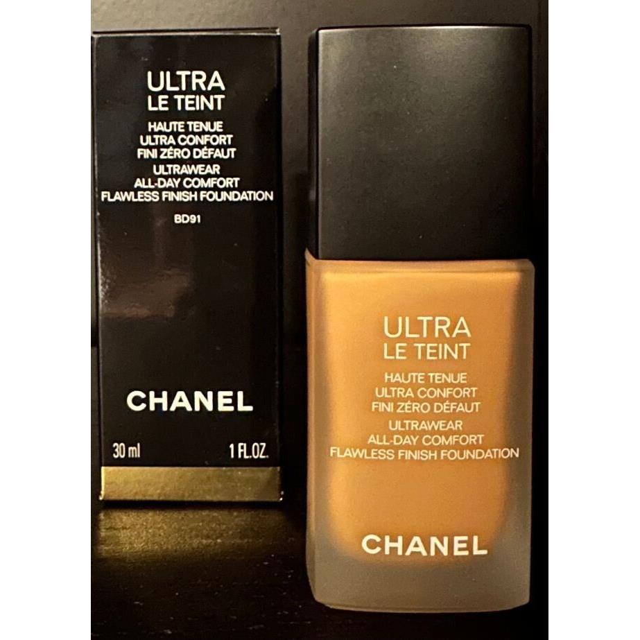 Chanel Ultra LE Teint Ultrawear Flawless Finish Foundation BD91 1 oz