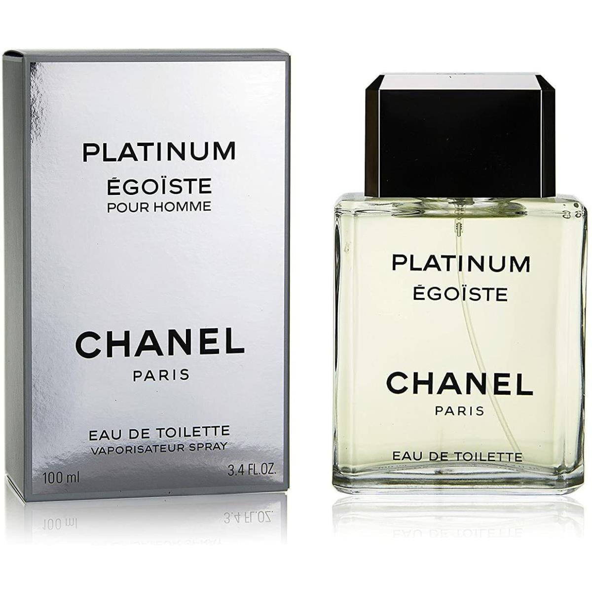 Chanel Platinum Egoiste Men Cologne 3.4oz / 100ml Edt Spray