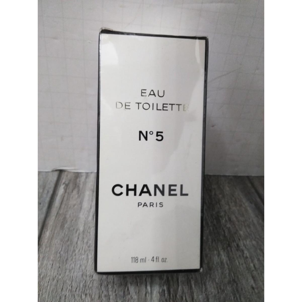 Retired 1970`S+ Chanel No 5 Eau De Toilette 4.oz = 118ML N.o.s