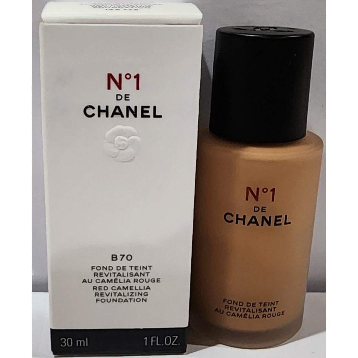 Chanel 1 Red Camellia Revitalizing Moisturizing Foundation B70 1 Fl Oz