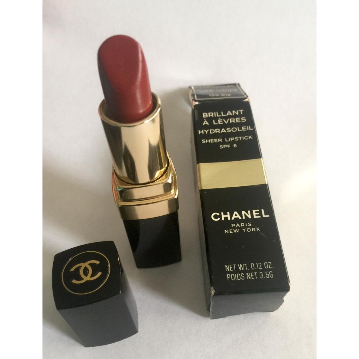 Chanel Hydrasoleil Sheer Lipstick Spf 6 In Wild Honey 12