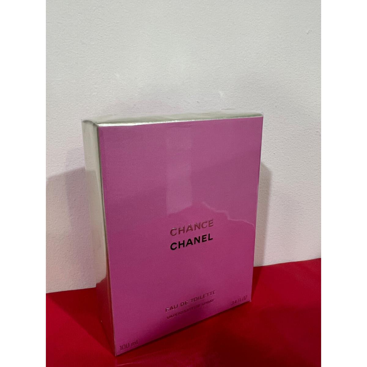 Chanel Chance Edt Spray Women 3.4 oz / 100 ml - Box