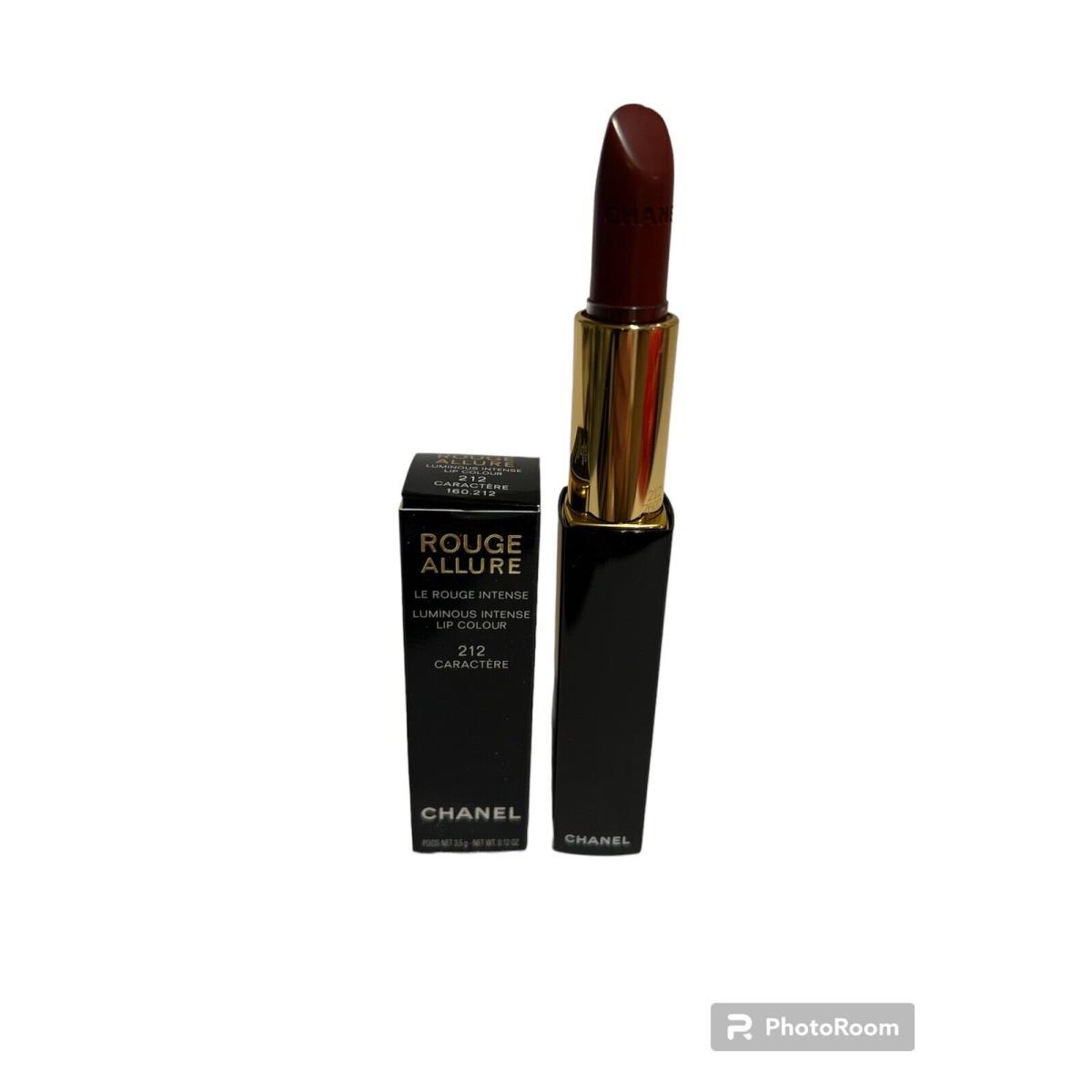 Chanel Caractere Rouge Allure Luminous Intense Lip Colour 212 Caractere 0.12oz