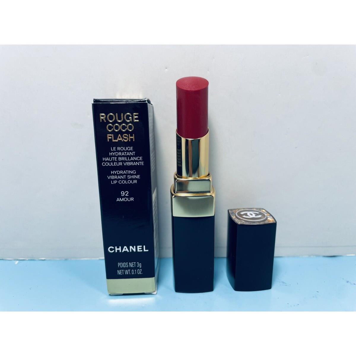 Chanel - Rouge Coco Flash - Hydrating Vibrant Shine Lip Colour - 92 Amour