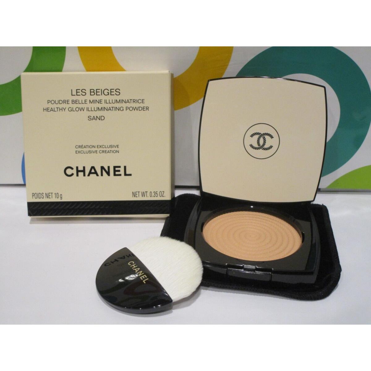 Chanel ~ Les Beiges Healthy Glow Illuminating Powder ~ Les Beiges Healthy Glow Illuminating Powder Sand 0.35 OZ