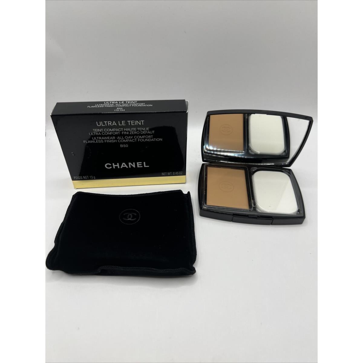 Chanel Ultra Le Teint Ultrawear All Day Comfort Compact Foundation BR50