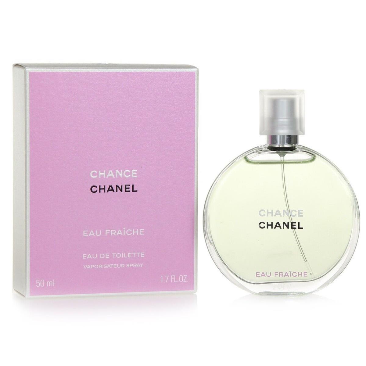 Chanel Chance Eau Fraiche Women 1.7oz / 50ml Edt Spray Box