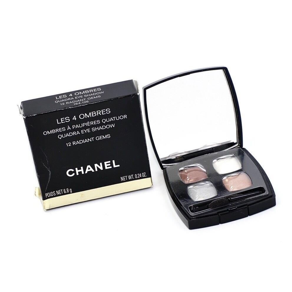 Chanel Les 4 Ombres Quadra Eye Shadow 12 Radiant Gems Fullsize Very Rare