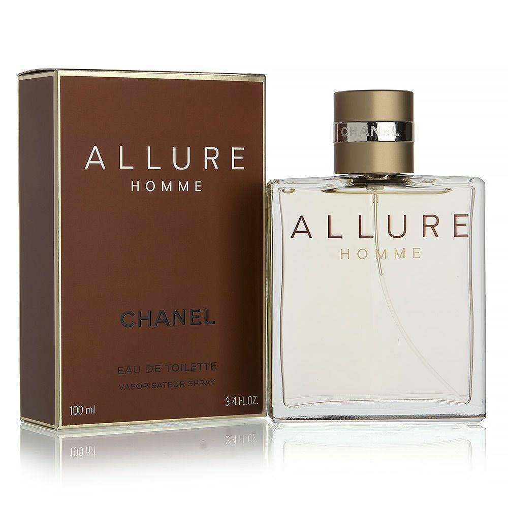 Chanel Allure Homme For Men Cologne 3.4oz / 100ml Edt Spray