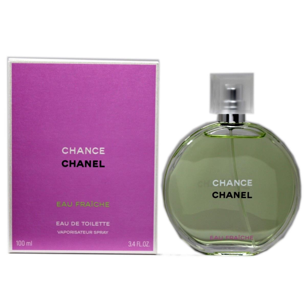 Chanel Chance Eau Fraiche Eau DE Toilette Spray 100 ML/3.4 Fl.oz