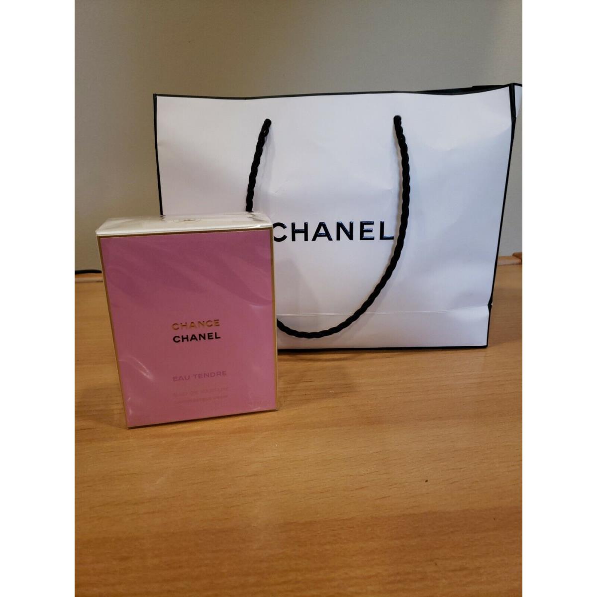 Chanel Chance Eau Tendre Eau DE Parfum 3.4oz / 100ml with Extras