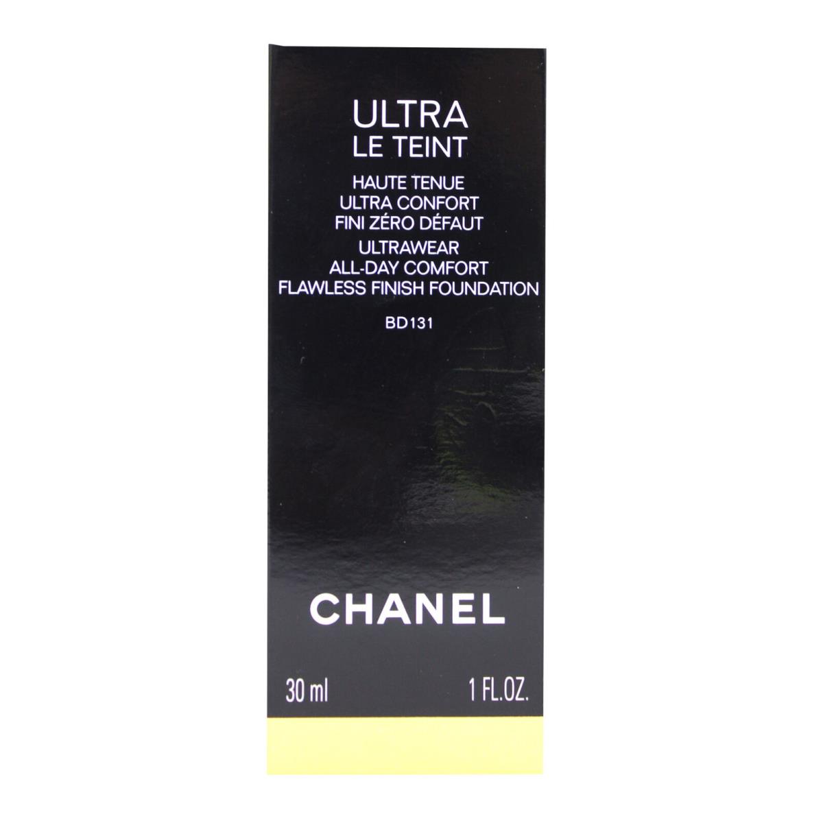 Chanel Ultra Le Teint Ultrawear All-day Flawless Finish Foundation BD131 1 Ounce