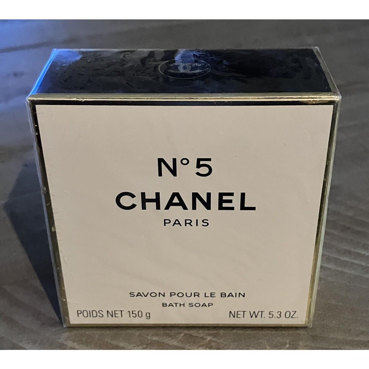 Vintage Chanel No 5 Perfumed Bath Soap 5.3 oz Made In France