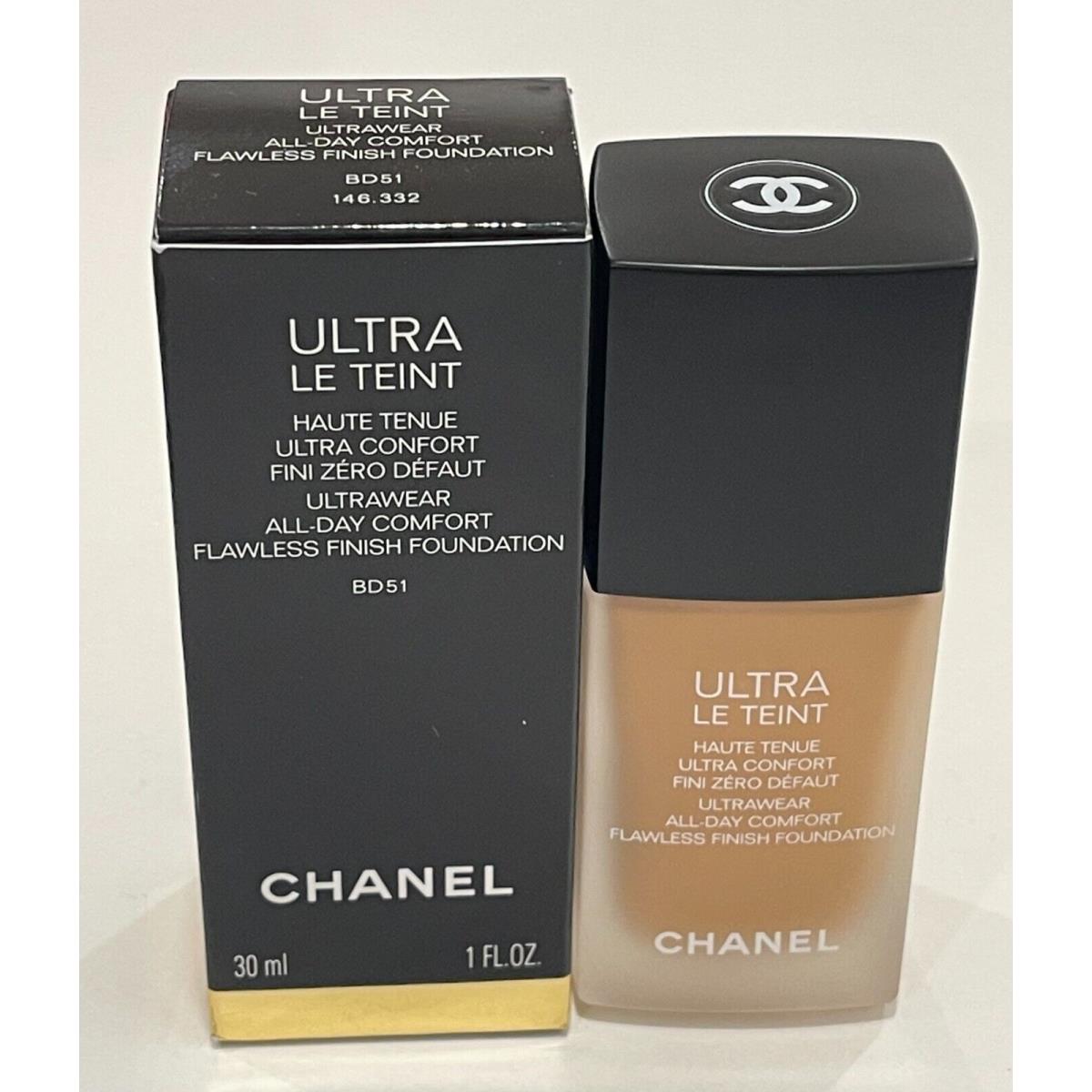 Chanel Ultra Le Teint Ultrawear All Day Comfort Flawless Finish Foundation BD51