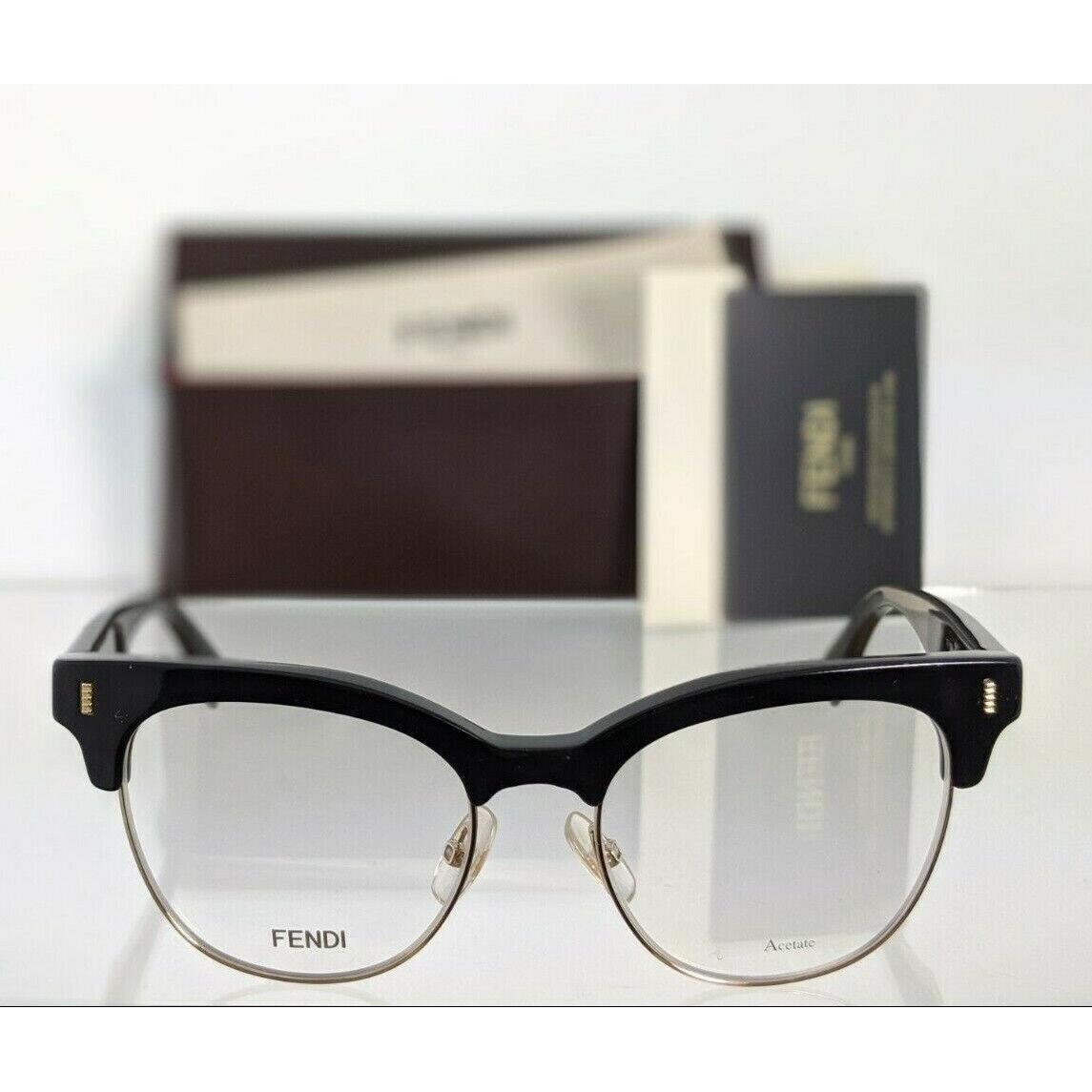 Fendi eyeglasses  - Black & Gold Frame, Clear Lens 2