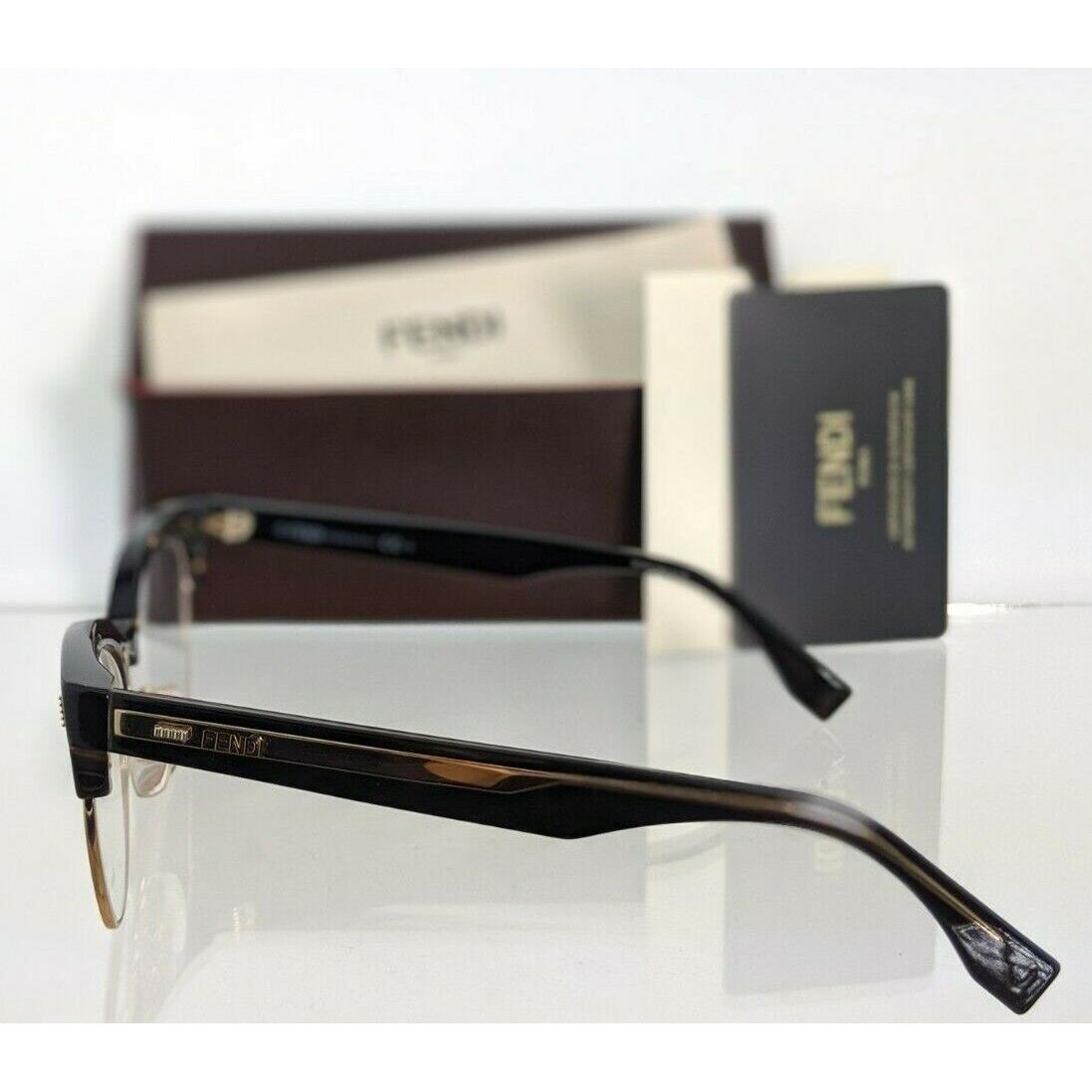 Fendi eyeglasses  - Black & Gold Frame, Clear Lens 3