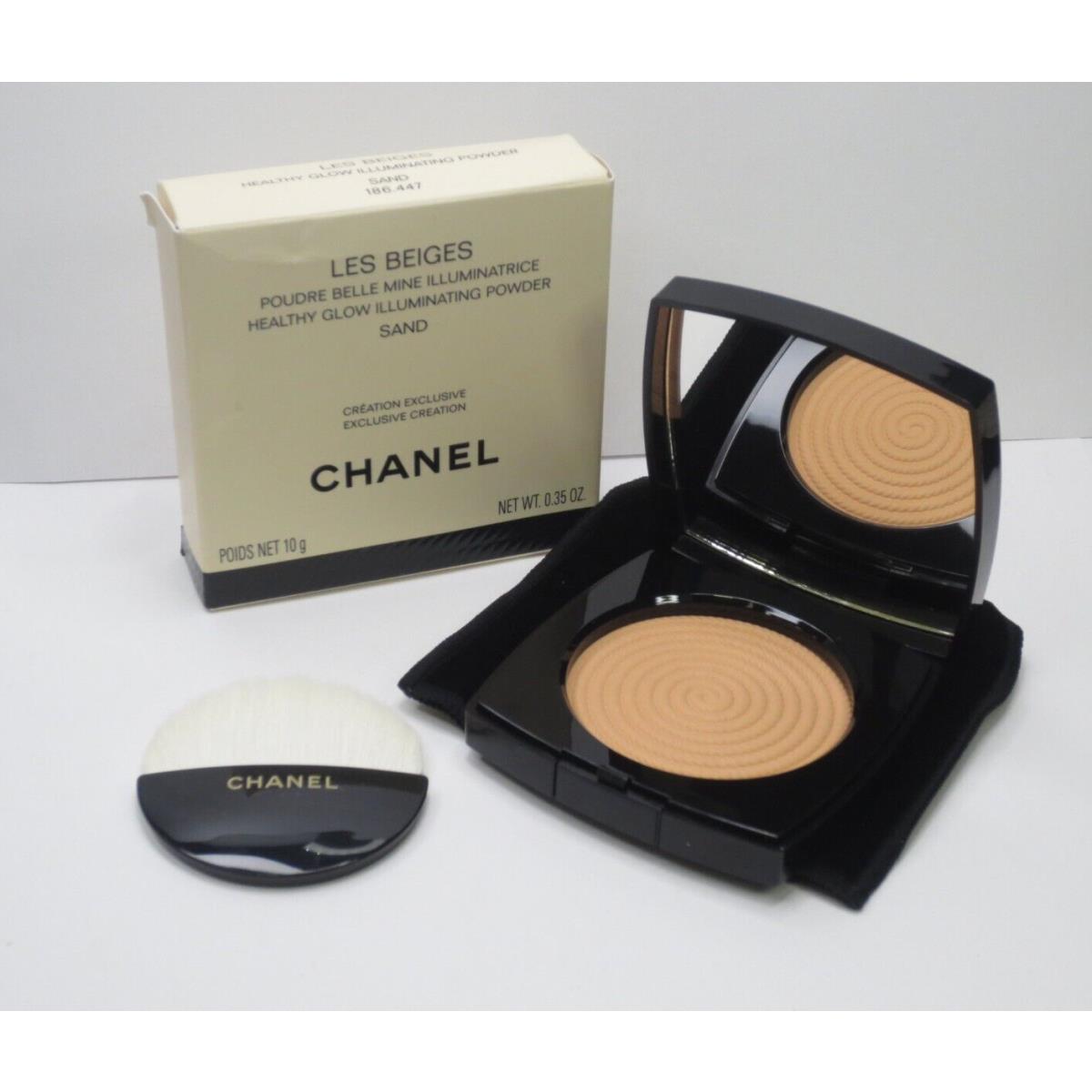 Chanel Les Beiges Healthy Glow Illuminating Powder Sand 0.35 OZ Boxed