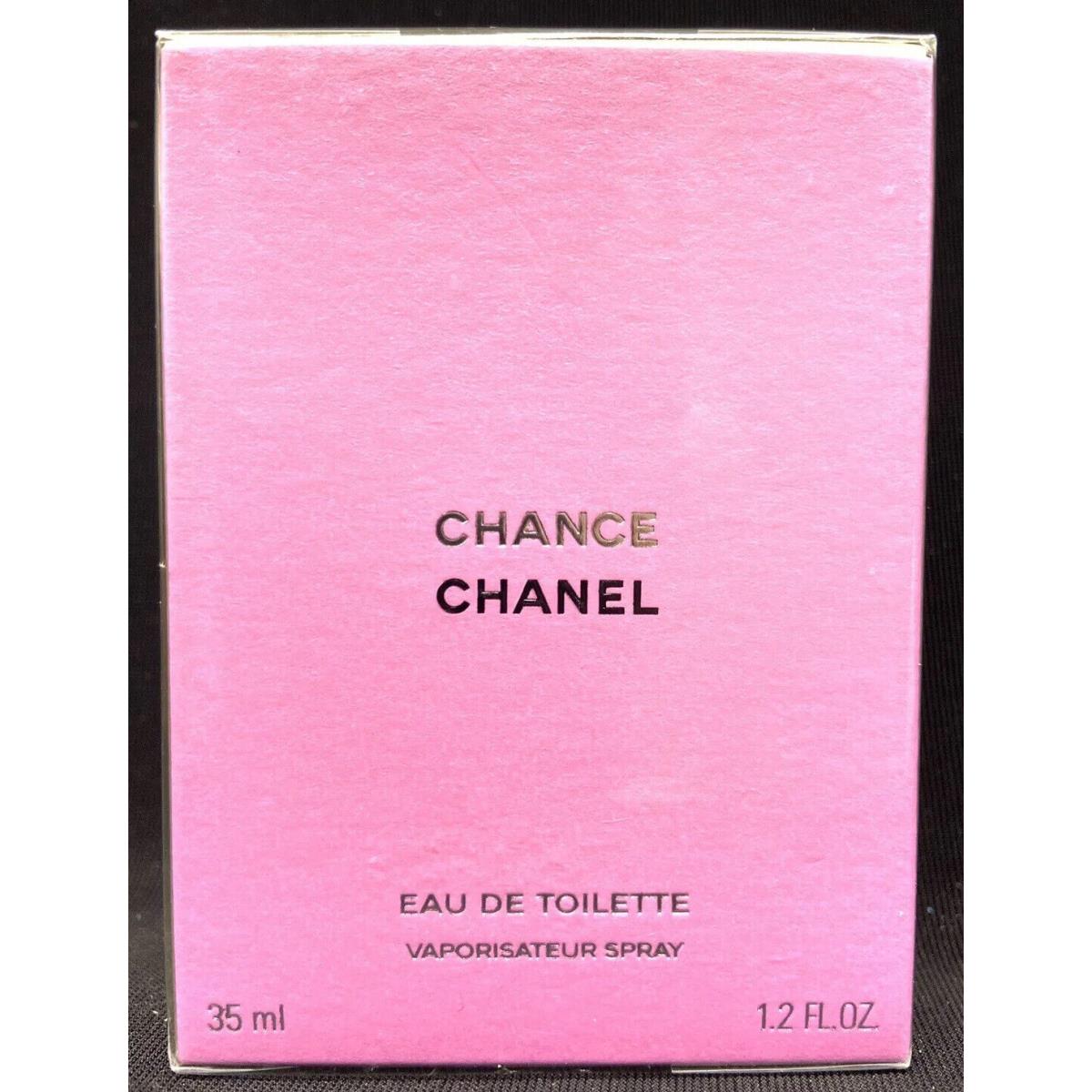 Chanel Chance Eau de Toilette Spray 1.2oz