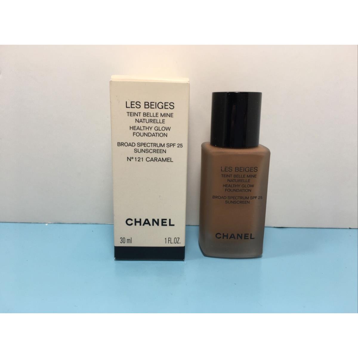 Chanel - Les Beiges - Healthy Glow Foundation - NO 121 Caramel - 1 OZ - Boxed