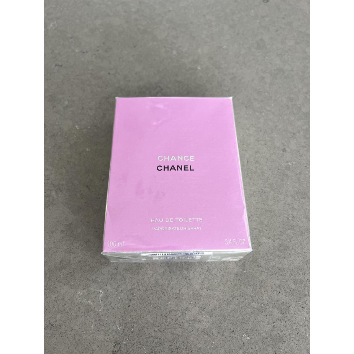 Chanel Chance 3.4oz. Women`s Eau De Toilette Spray W/