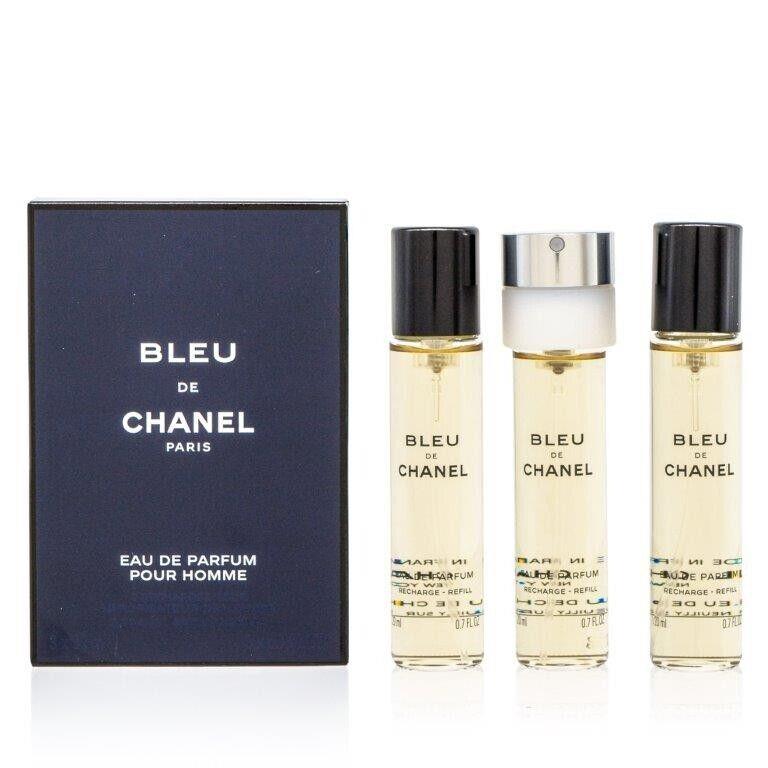 Bleu DE Chanel Chanel Travel Spray Set 3 Pieces For Men