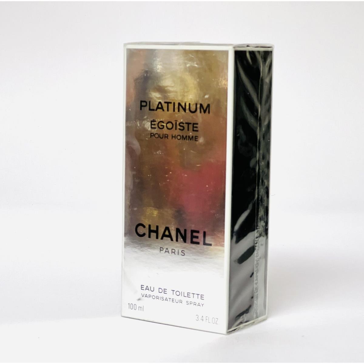 Platinum Egoiste Pour Homme Chanel Eau de Toilette Spray 3.4 oz Box