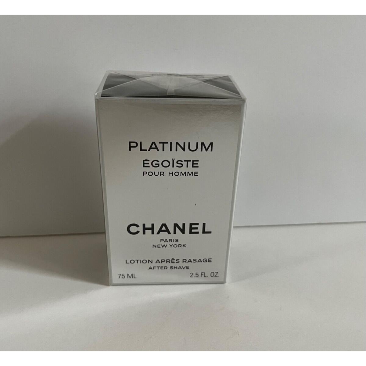 Platinum Egoiste by Chanel 75 Ml/ 2.5 oz After Shave Lotion Box