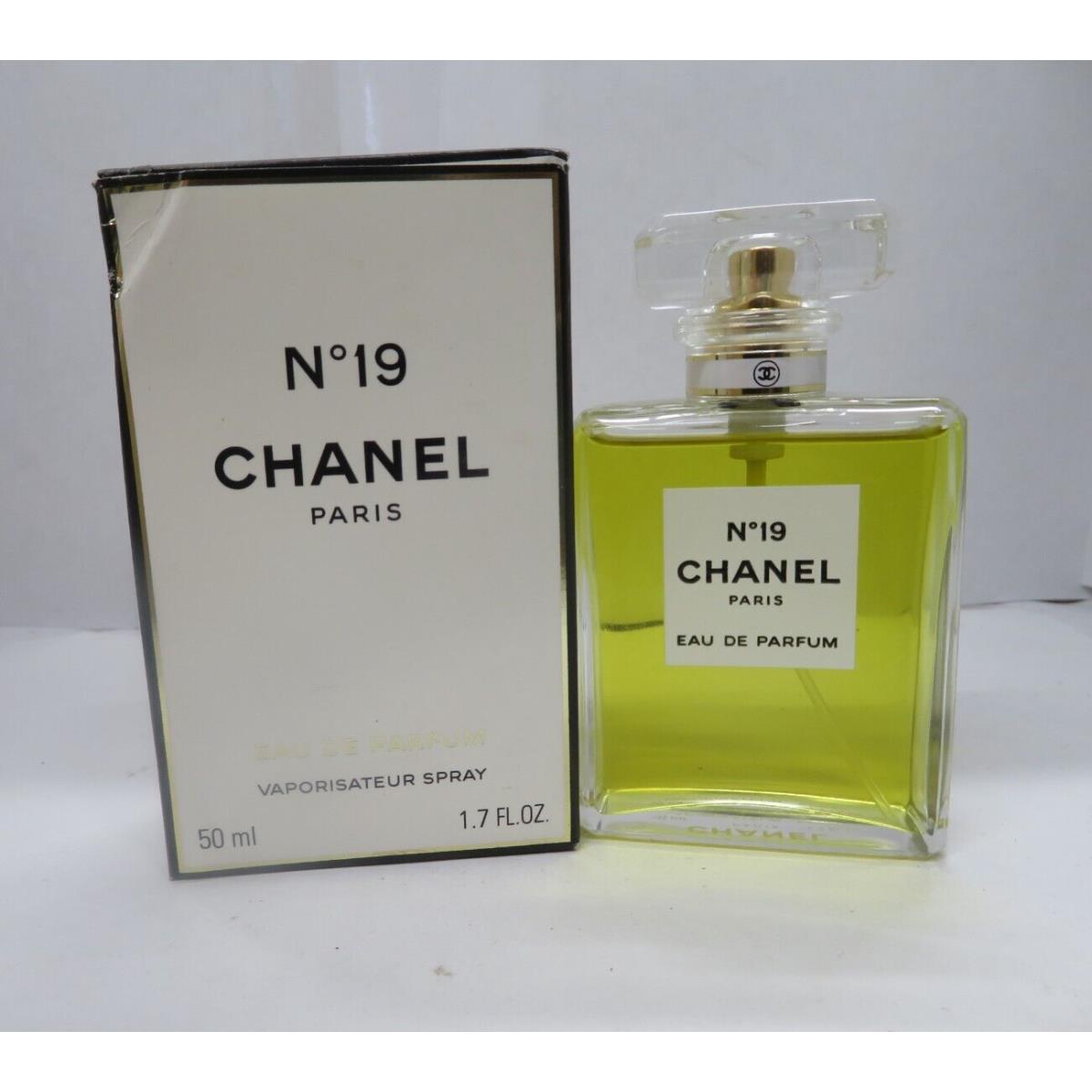 Chanel No 19 Eau De Parfum Spray 1.7 fl oz/50 ml Rare Read Descr