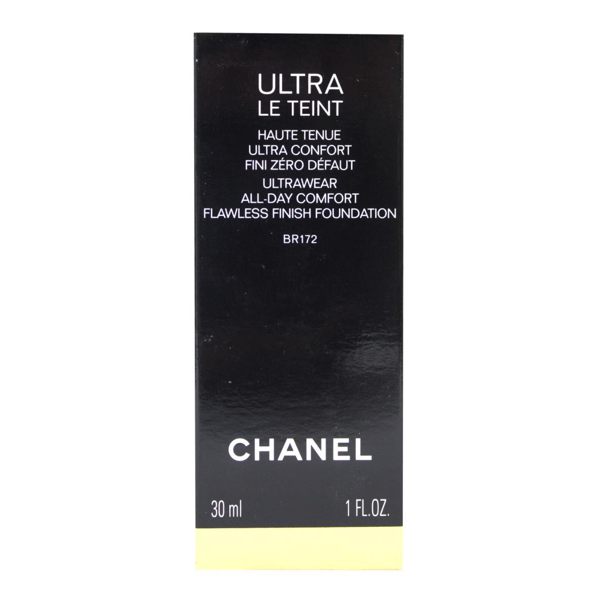 Chanel Ultra Le Teint Ultrawear All-day Flawless Finish Foundation BR172 1 Ounce