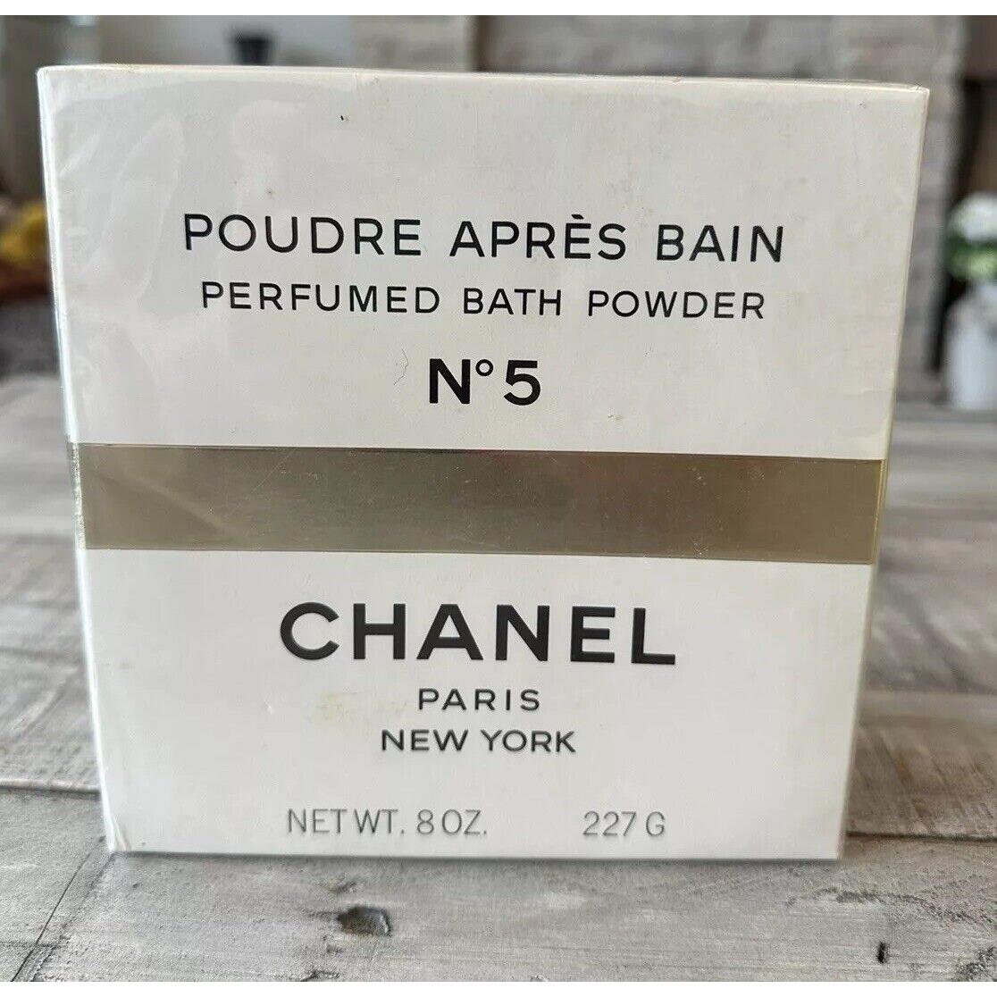 Vintage Chanel No. 5 Luxury Bath Powder Paris Perfume-sealed 227g/8oz