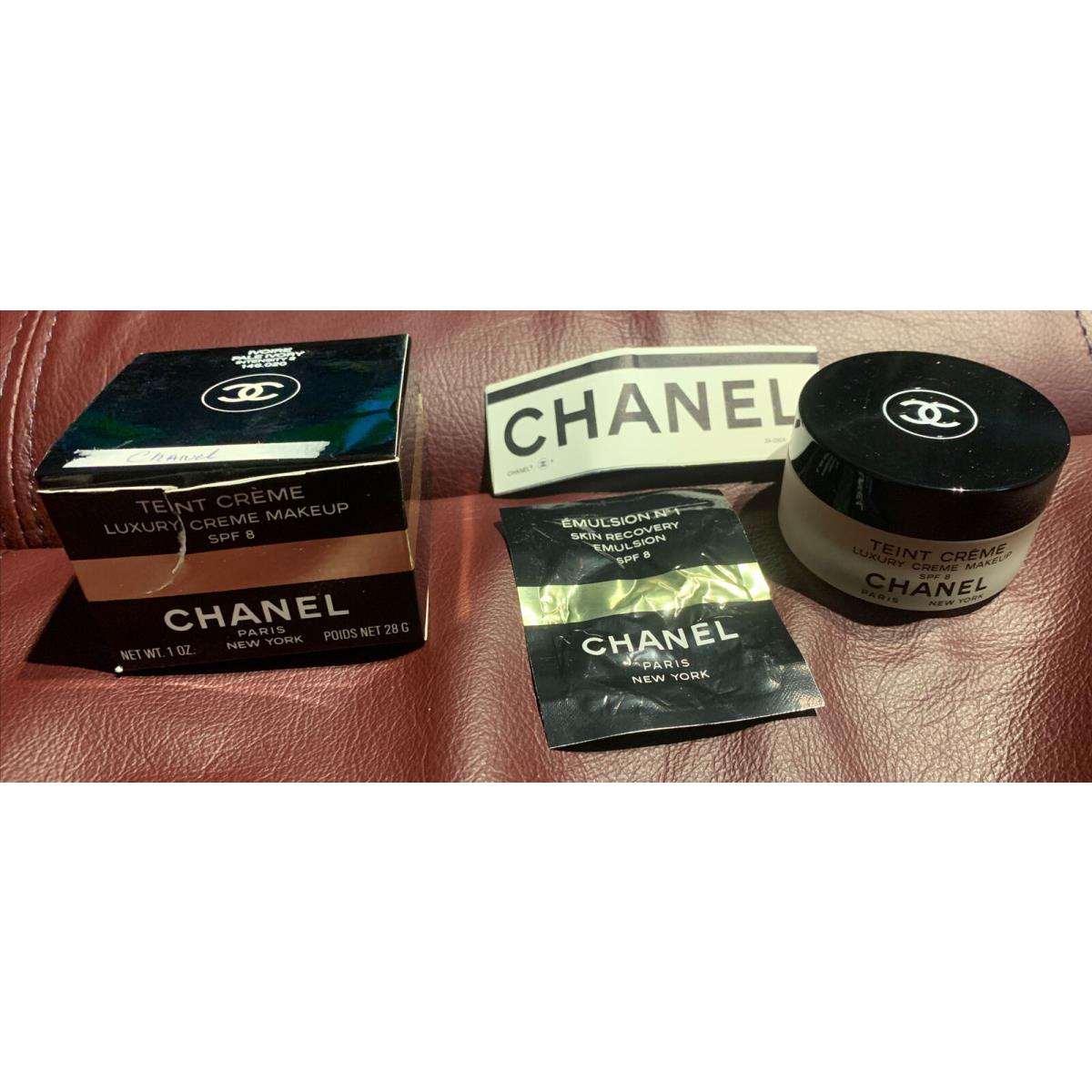 Chanel Tient Creme Luxury Spf 8 Makeup Cream 1 oz Pale Ivory Intensity 2