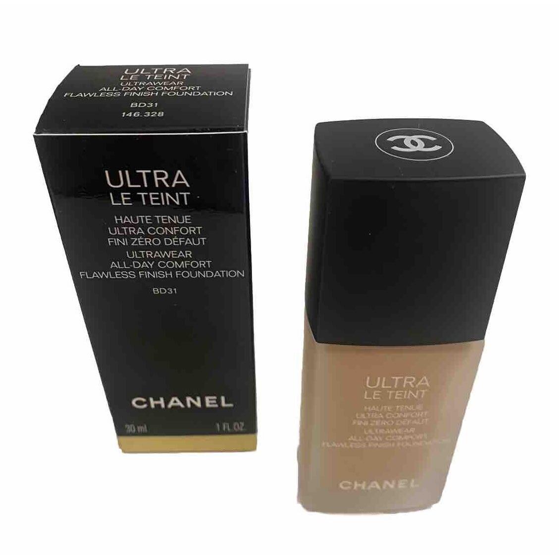 Chanel Ultra Ultrawear All Day Comfort Flawless Finish Foundation 1 Oz BD31