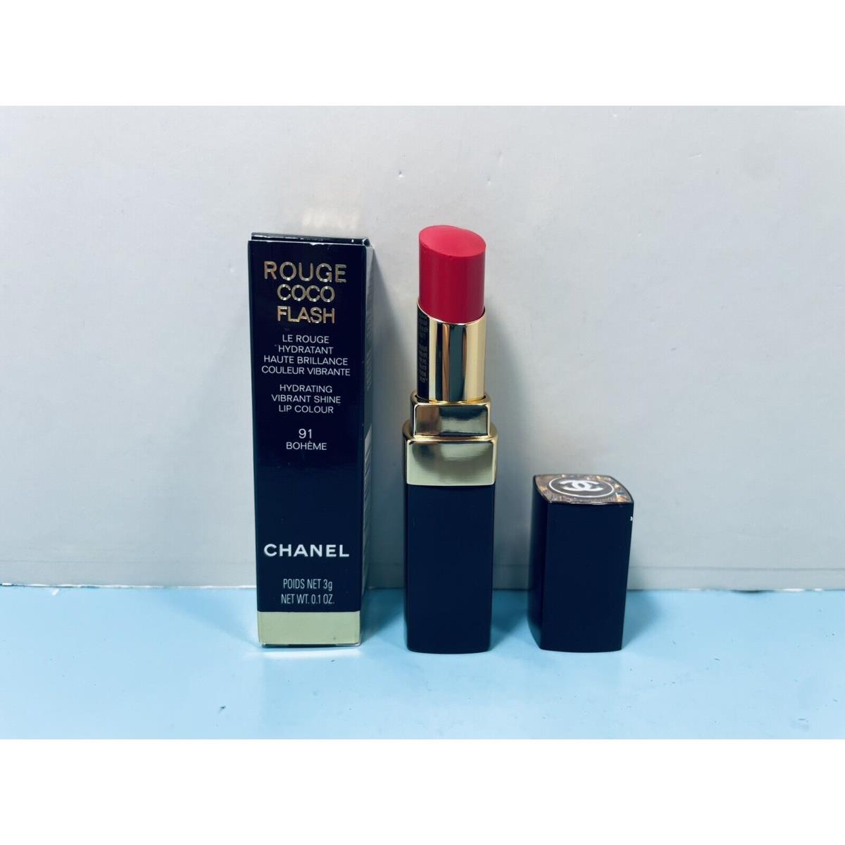 Chanel - Rouge Coco Flash - Hydrating Vibrant Shine Lip Colour - 91 Boheme