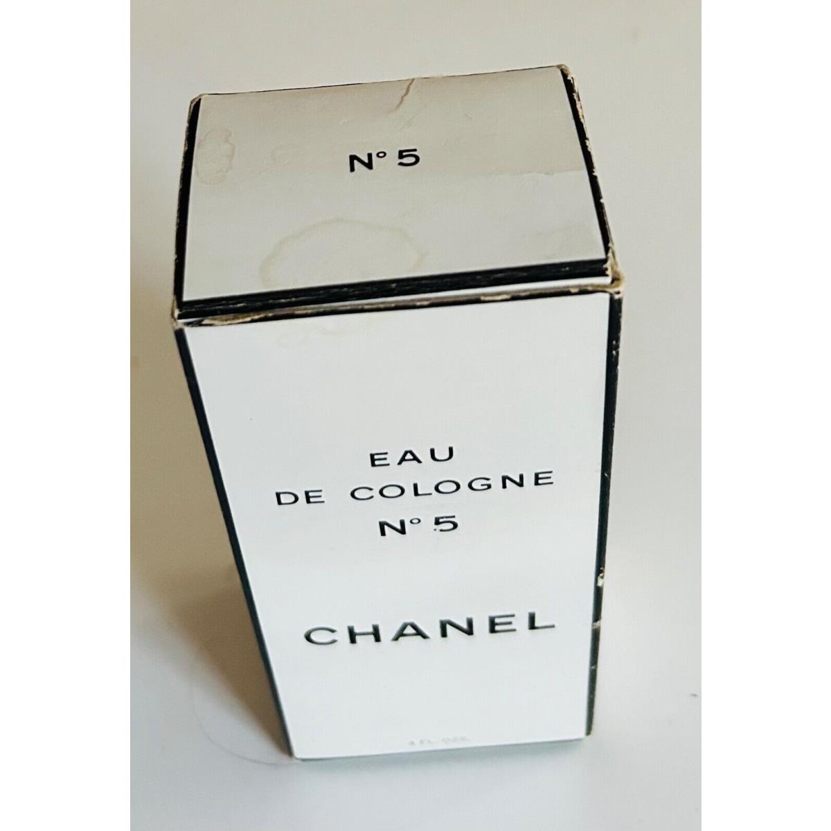 Vintage Chanel NO.5 Eau DE Cologne 4 fl oz