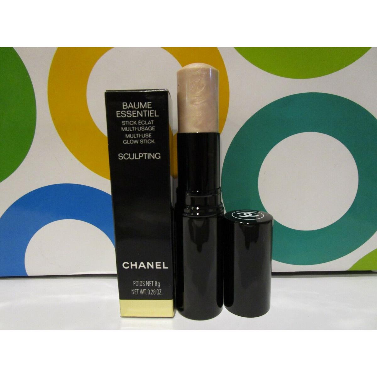 Chanel ~ Baume Essentiel Multi Use Glow Stick ~ Baume Essentiel Multi Use Glow Stick Sculpting 0.28 OZ Boxed