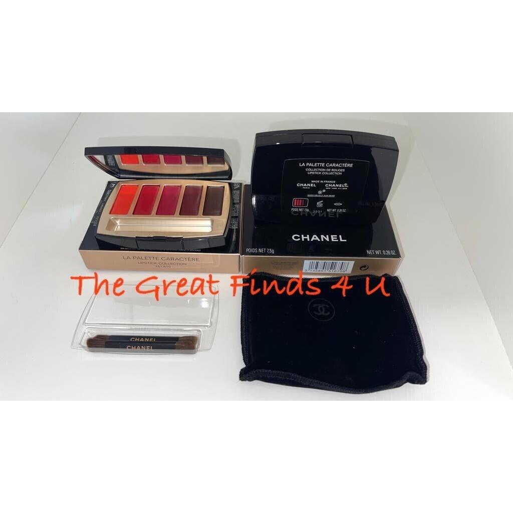 2x Chanel LA Palette Caractere Lipstick Collection 5 Lip Colors 7.5g/.26oz