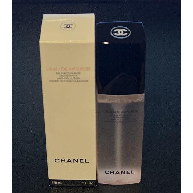 L`eau De Mousse Anti Pollution Water To Foam Cleanser Chanel 5.0 oz/150 ml