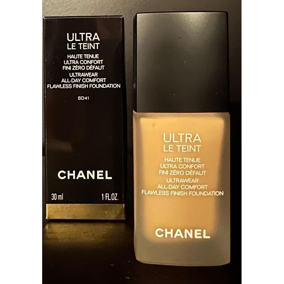 Chanel Ultra LE Teint Ultrawear Flawless Finish Foundation BD41 1 oz