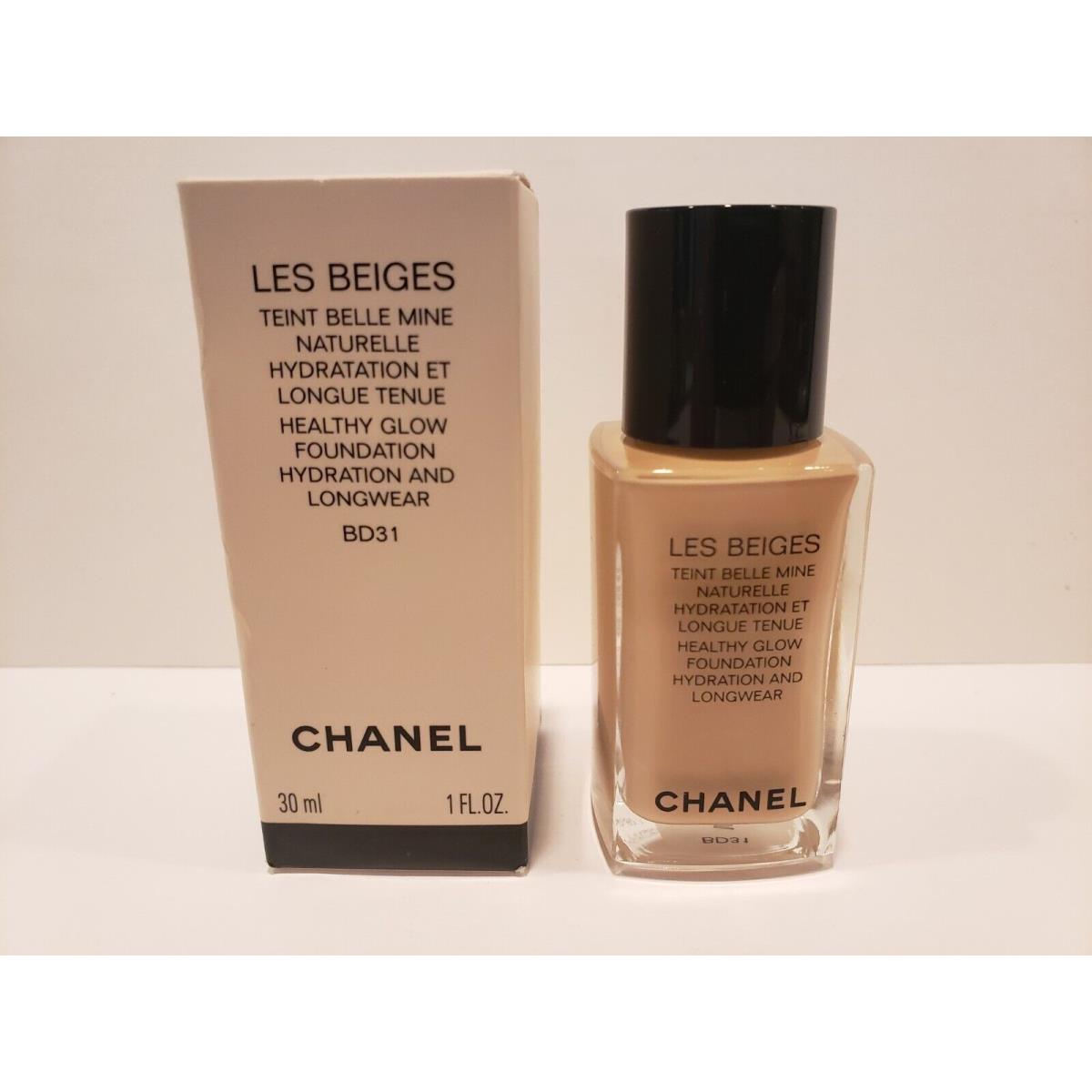 Chanel Les Beiges Healthy Glow Foundation Hydration and Longwear BD31 1 Fl Oz