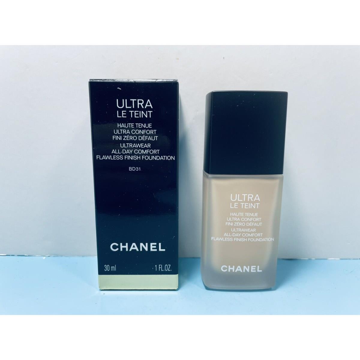 Chanel - Ultrawear All Day Comfort Flawless Finish Foundation -BD31 -1 OZ -boxed