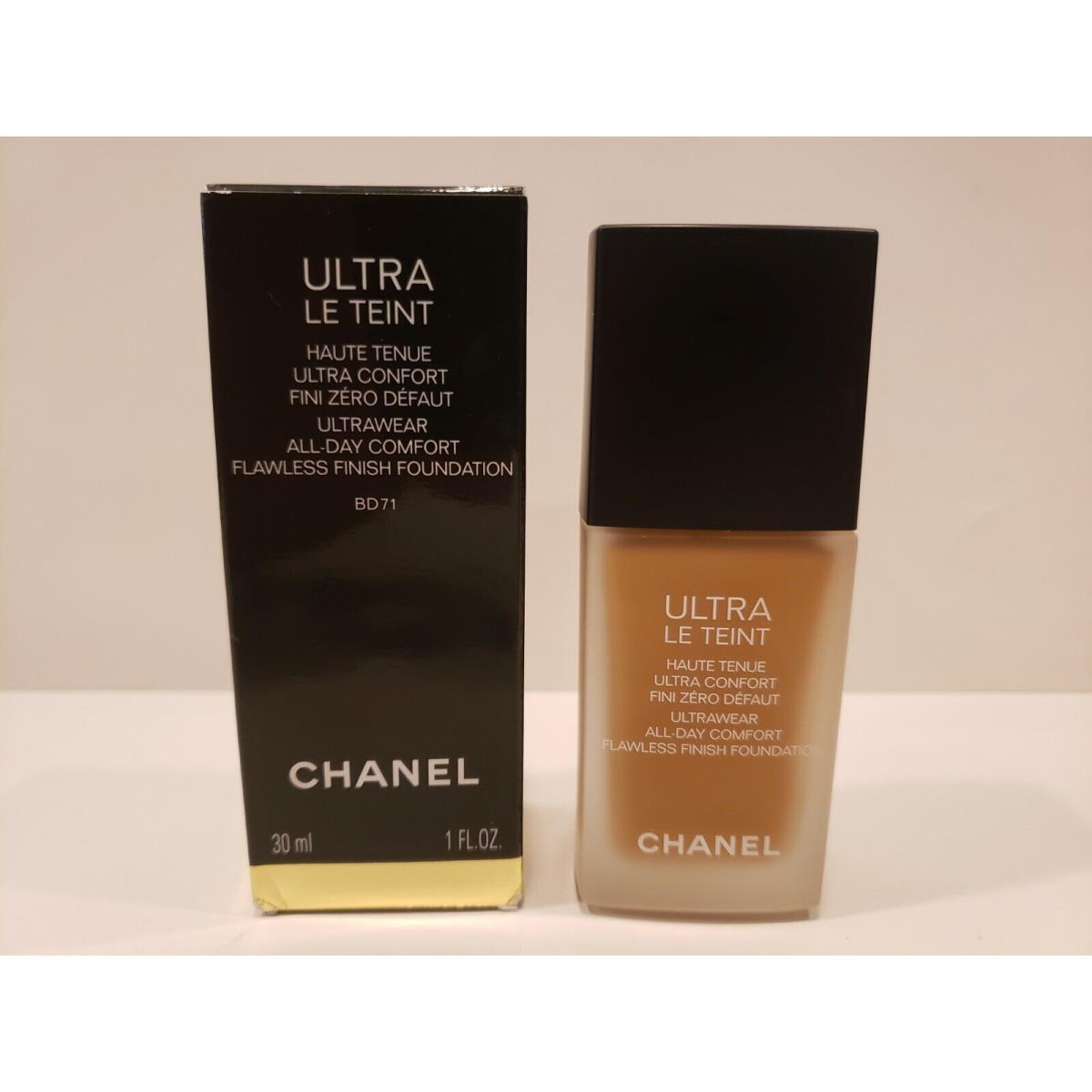 Chanel Ultra Le Teint Ultrawear All Day Comfort Flawless Liquid Foundation BD71