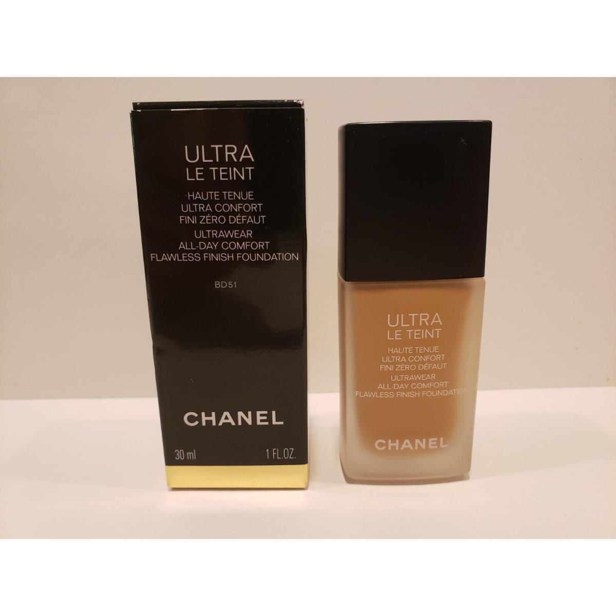 Chanel Ultra Le Teint Ultrawear All Day Comfort Flawless Liquid Foundation BD51